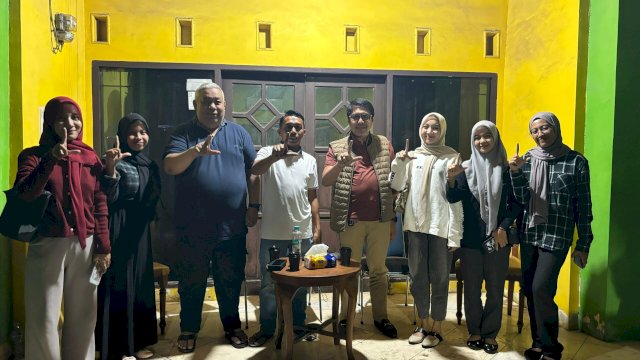 Bupati Sidrap Terpilih Syaharuddin Alrif Bersama Pengurus Himaprodi PBSI UNM