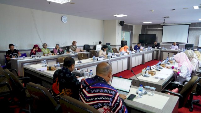 Rapat Komisi E DPRD Sulsel Bersama Disnakertrans Sulsel.