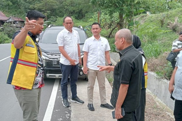 Wakil Ketua Komisi D Sulsel Aan Nugraha Harap Perbaikan Jalan Poros Pekkae Tuntas Sebelum Ramadhan