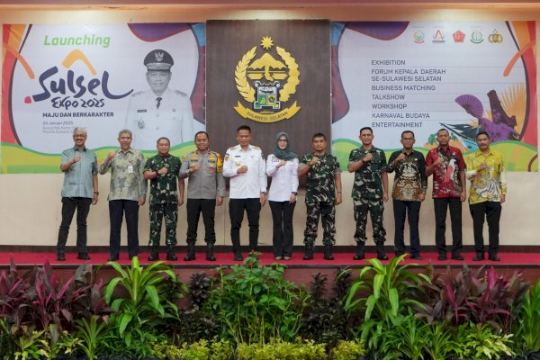 Soft Launching Sulsel Expo Tahun 2025, Prof Fadjry Djufry Harap Tarik Lebih Banyak Investor