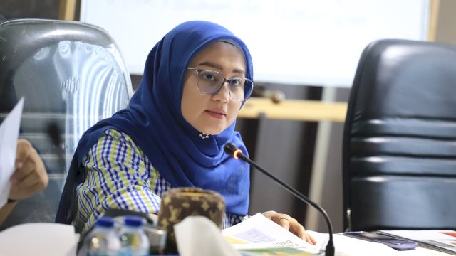 Ketua Komisi B DPRD Sulsel, Andi Azizah Irma Wahyudiyati.