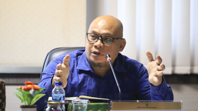 Legislator NasDem Sulsel, Suriadi Bohari.