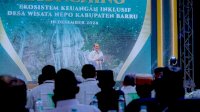 Launching Ekosistem Keuangan Inklusif Desa Wisata Nepo Kab. Barru
