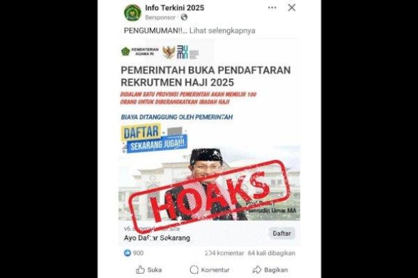 Kemenag: Waspadai Hoaks Rekrutmen Petugas Haji