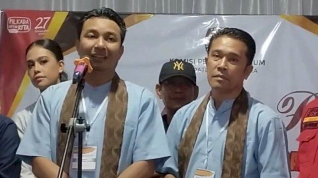 Abdullah Rahim-Jumail Mappile Jadi Pemenang di Pilkada Lutra.