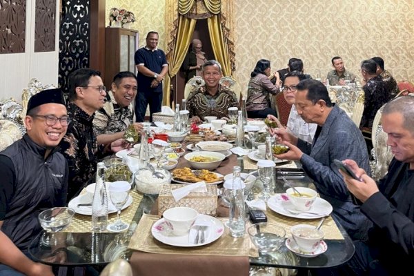 Bupati Maros Chaidir Syam Jamu Makan Malam Kepala BPOM RI Taruna Ikrar