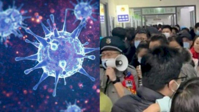 Ilustrasi Virus HMPV yang Merebak di China.