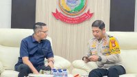 Terima Kunjugan Kapolrestabes Makassar, Ketua DPRD Supratman siap Bersinergi Demi Keamanan Masyarakat