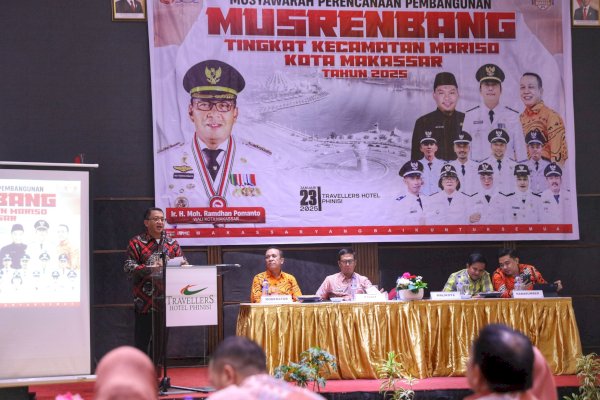 Musrenbang Kecamatan Mariso, Muh. Yasir : Langkah Awal Pembangunan Berbasis Kebutuhan Warga