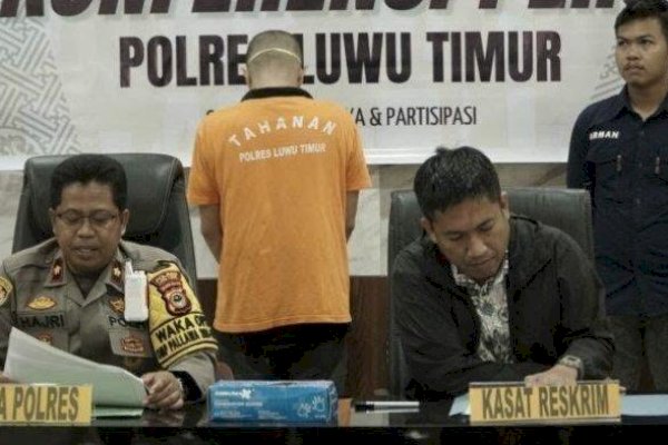 Intip dan Curi Pakaian Dalam Tetangga, Pemuda di Luwu Timur Ditangkap