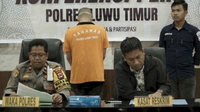 Pemuda di Luwu Timur Ditangkap.