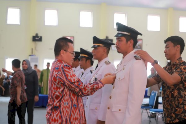 41 Pejabat Struktural Pemkab Wajo Dilantik, Pj Bupati Harap Mampu Terapkan Core Value