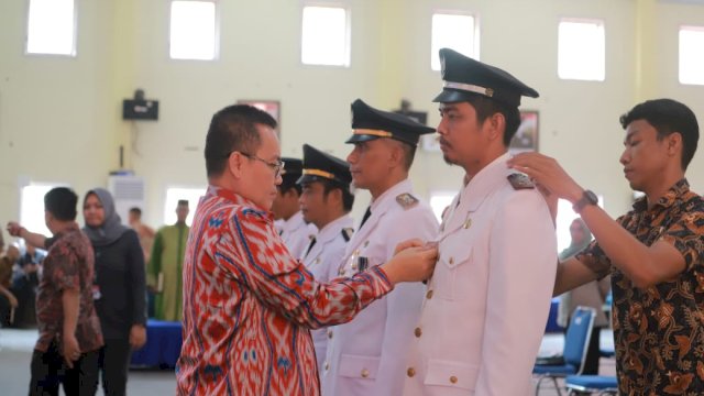 Pj Bupati Lantik 41 Pejabat Struktural Pemkab Wajo.