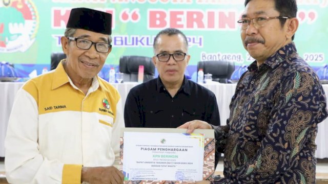 Rapat Akhir Tahunan KPN Beringin Bantaeng Diapresiasi Sekda Bantaeng