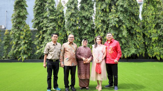 Danny Pomanto Silaturahmi ke Rumah Tokoh Tionghoa pada Momentum Imlek.