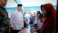 Bupati Pangkep Yusran Tinjau Langsung Uji Coba Makan Bergizi Gratis, Dukung Penuh Program Prabowo