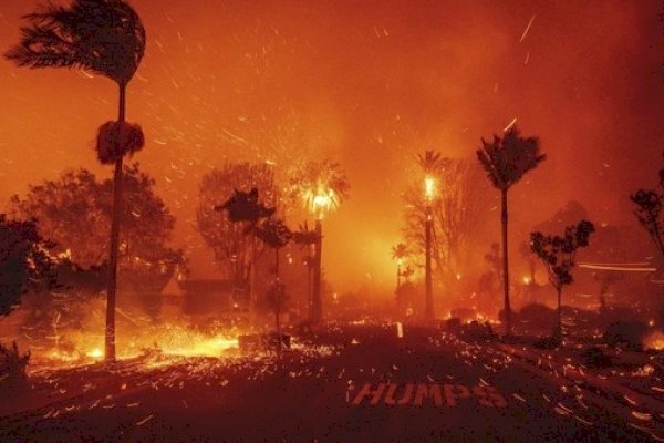 Kebakaran Dahsyat Los Angeles: 24 Tewas, 40.000 Hektar Terbakar-12.300 Bangunan Hancur dan Rugi Rp 4.000 Triliun