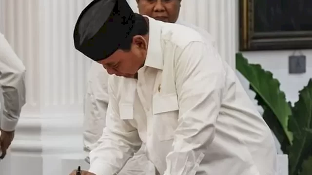 Presiden Prabowo.(F-INT)