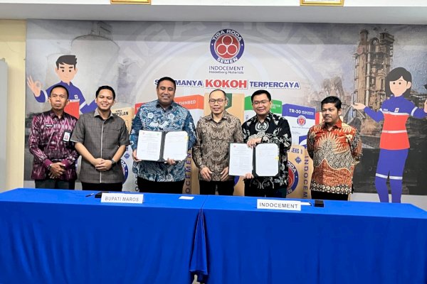 Pemkab Maros MoU dengan Indocement, Kembangkan Teknologi RDF untuk Pengelolaan Sampah jadi Bahan Bakar Alternatif