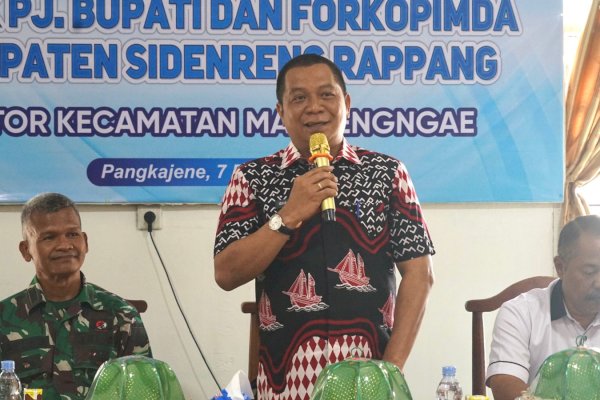 Pj Bupati Sidrap Idham Kadir Ajak Masyarakat Meriahkan Car Free Day