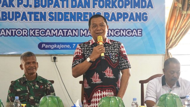 Pj Bupati Sidrap, Idham Kadir.