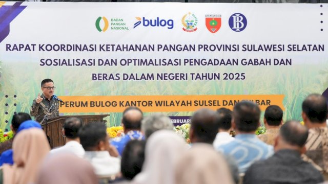 Sekda Prov Sulsel, Jufri Rahman.