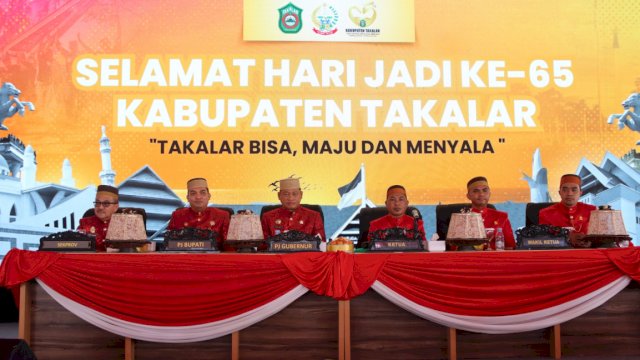 Paripurna Hari Jadi Kabupaten Takalar.