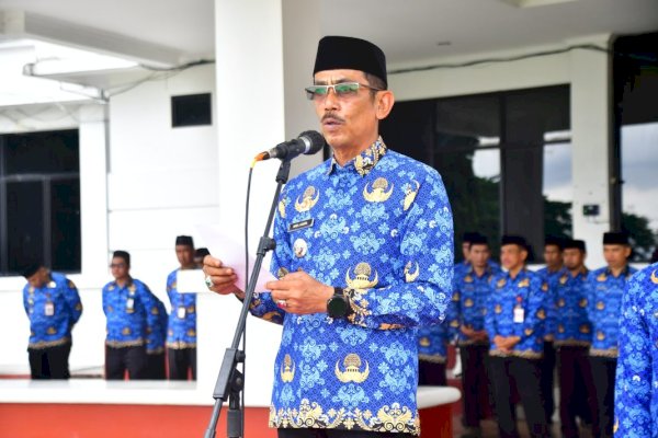 Pimpin Upacara HKN, Pj Bupati Sampaikan Selamat Hari Jadi Sinjai ke-461 Tahun