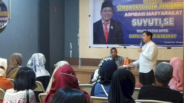 Wakil Ketua DPRD Parepare Suyuti.