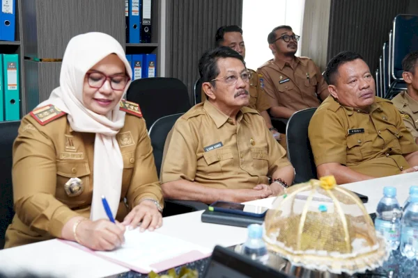 Pj Sekda Kota Palopo Ilham Hamid Ikuti Rapat Persiapan Pelantikan Kepala Daerah Terpilih 