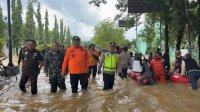 Bersama Forkopimda, Bupati Chaidir Syam Tinjau Lokasi Banjir di Maros