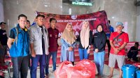 Peduli, PPDAM Makassar Salurkan Bantuan Makanan Siap Santap untuk Korban Banjir