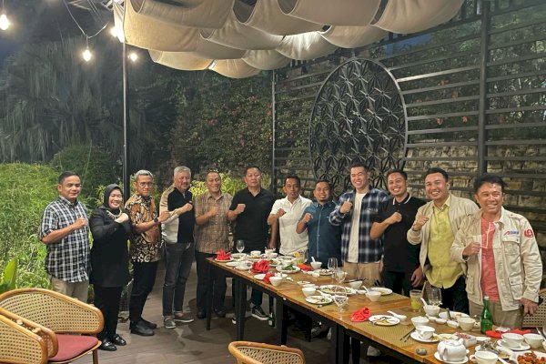 Makan Malam Bersama Rusdi Masse, Kepala Daerah Terpilih NasDem Berkomitmen untuk Sinergi Membangun Sulsel