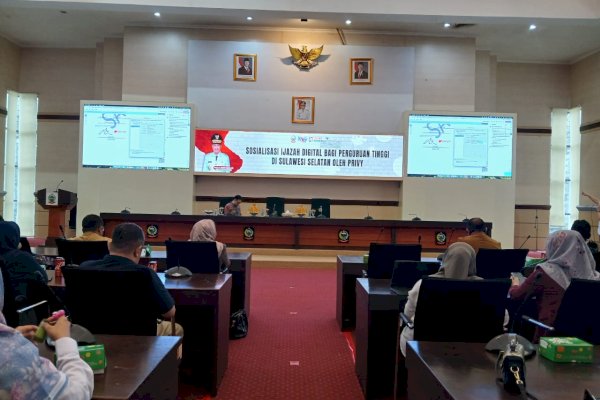 Pemprov Sulsel dan Privy Sosialisasikan Ijazah Digital untuk Perguruan Tinggi