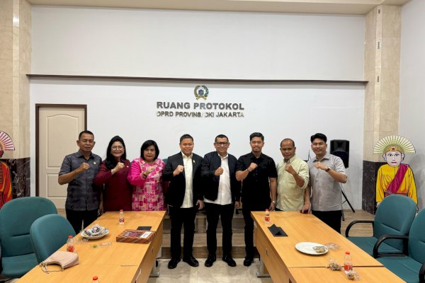 Yasir Machmud Pimpin Kunjungan Bamus ke DPRD DKI Jakarta