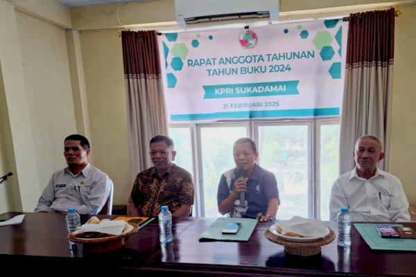 Kadis Koperasi Hadiri RAT KPRI Sukadamai, Dorong Pengembangan Usaha