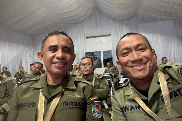 Bersahabat, Bupati Lutim Ibas dan Gubernur Sulteng Anwar Hafid Kompak di Retret Akmil Magelang