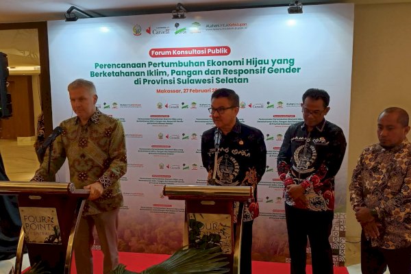 Hadapi Perubahan Iklim, Sulsel Perlu Pertumbuhan Ekonomi Hijau