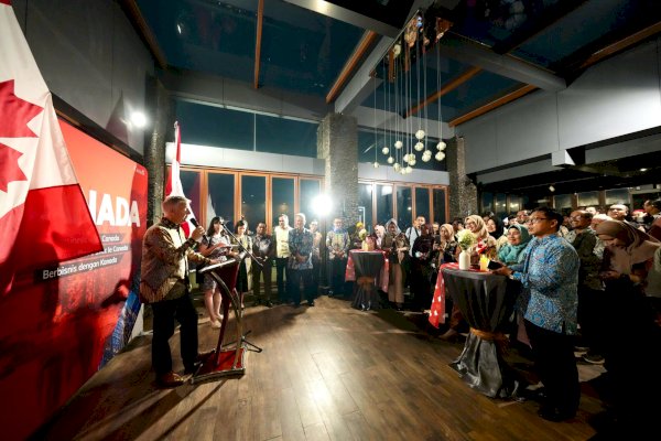 Hadiri Dinner Dubes Kanada, Sekda Jufri Rahman Dorong Investasi Kanada di Sulsel