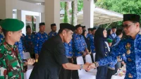 Ketua DPRD Barru Syamsuddin Muhiddin Hadiri Upacara Kesadaran Nasional