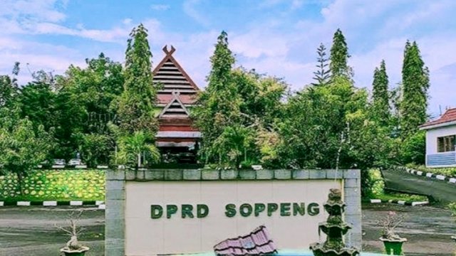 Kantor DPRD Soppeng.