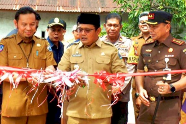 Pj Bupati Bantaeng Andi Abu Bakar Resmikan Empat Gedung Baru UPT Puskesmas