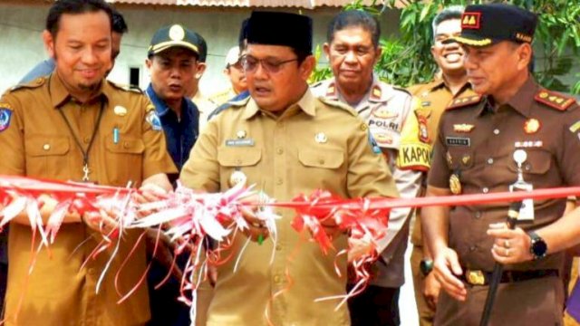 Pj Bupati Bantaeng Andi Abu Bakar Resmikan Empat Gedung Baru UPT Puskesmas.