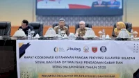 Wabup Bantaeng Sahabuddin Bahas Pengadaan Gabah dan Beras 2025 di Rakor Ketahanan Pangan Sulsel 