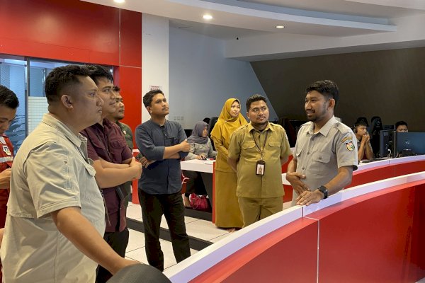 Pemkot Makassar Jadi Contoh, BI Sulsel Kunjungi War Room