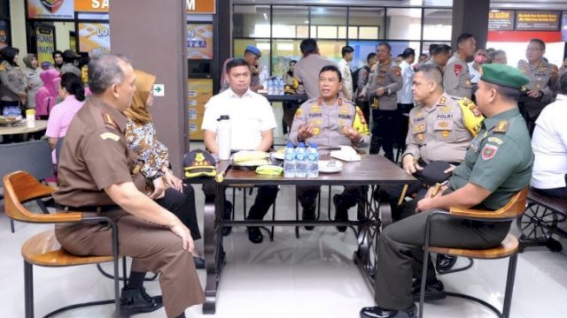 Kapolda Sulawesi Selatan, Irjen Pol Yudhiawan Saat Berkunjung ke Mapolres Gowa.