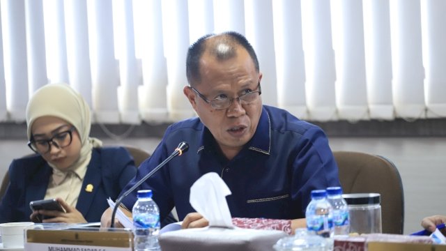 Ketua Fraksi NasDem Sulsel, Muhammad Sadar.
