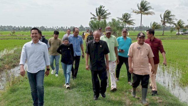 Kunjungan Komisi D DPRD Sulsel di Kabupaten Pinrang.