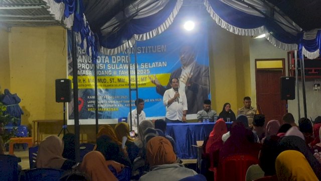 Anggota DPRD Sulsel, Mahmud.