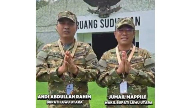 Bupati dan Wabup Luwu Utara Andi Rahim-Jumail.